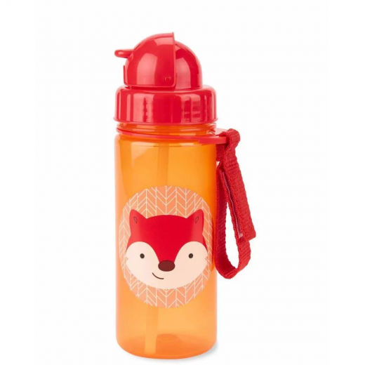 Skip Hop Straw Bottle Fox