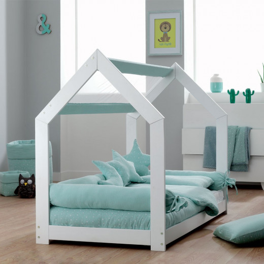 Italbaby Children's Bed Explore, White Color