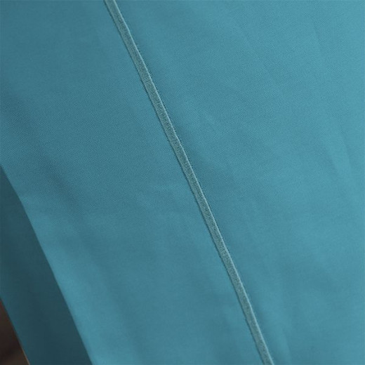 Fieldcrest plain pillowcase set, cotton, turquoise color, 2 pieces