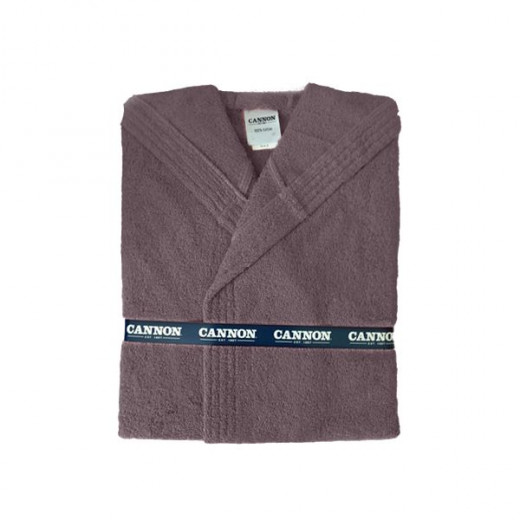 Cannon Plain Bathrobe, Cotton, Amethyst Color