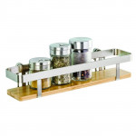 Wenko premium spice rack, silver