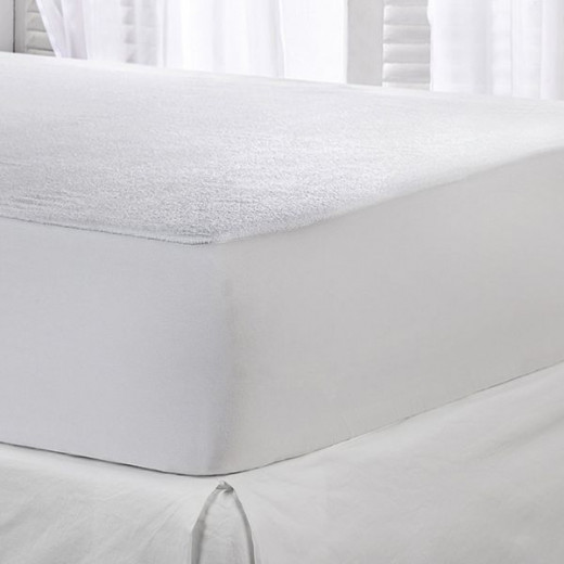 Nova Home Breath-Pro Waterproof Breathable Mattress Protector, White Color, 120*200 Cm