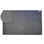 Nova Home Dash Outdoor Mat, Charcoal Color, 90*150 Cm