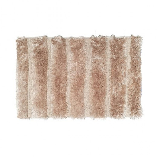 Nova home line pearl bath mat, beige color