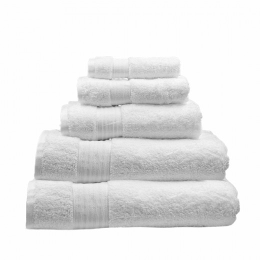 Nova Home Premium Collection Towel, White Color, 40 x 60 Cm