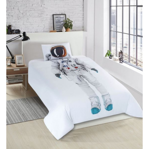 Nova Home  Duvet Cover Set, Queen Size, Astronau Design