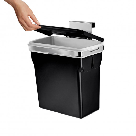 Simplehuman Cabinet Bin, Black Color, 10 Liter