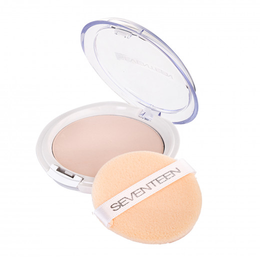 Seventeen Natural Silky Transparent Compact Powder, Number 02