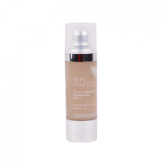 Seventeen Skin Perfect Ultra Coverage, Waterproof Foundation, Shade Number 5
