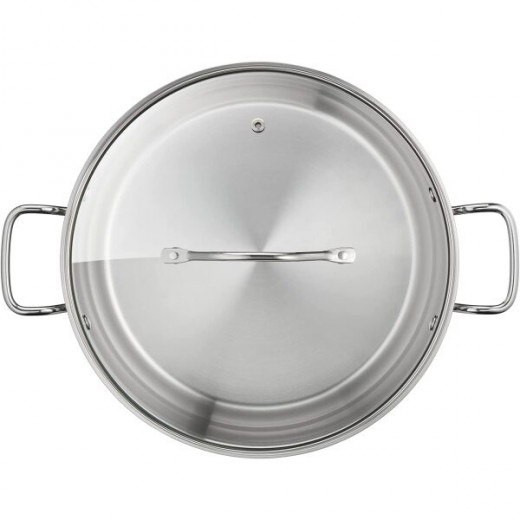 Tefal Intuition Casserole + Lid, Stainless Steel, 36 Cm