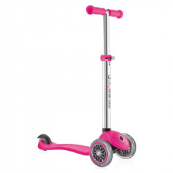 Globber Primo Foldable 3 Wheel Scooter, Pink Color