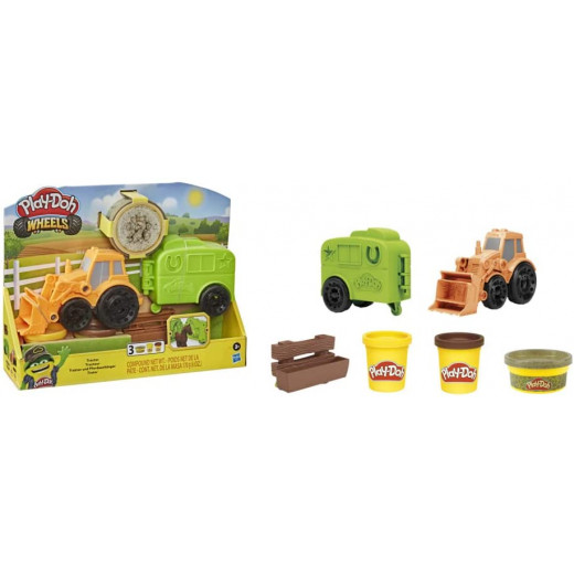 Play-Doh Wheels Tractor With a Horse Mold