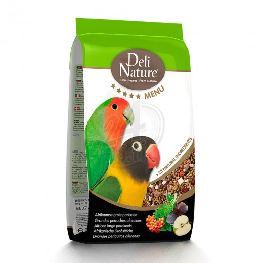 Deli Nature Five Star Menu African Parakeet, 800 Gr