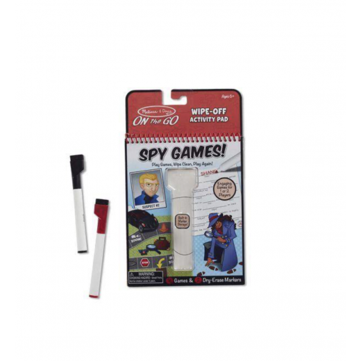 Melissa & Doug Spy Games Notebook