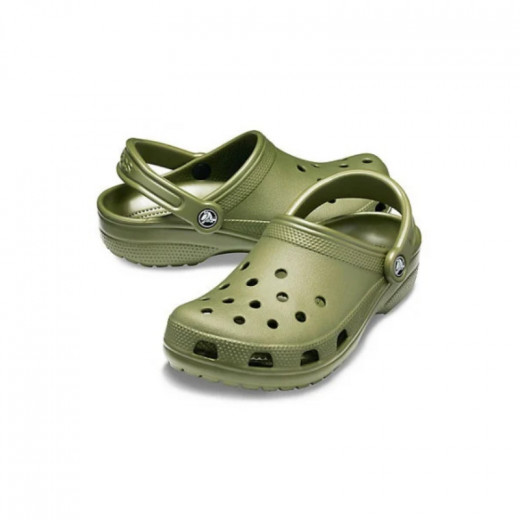 Crocs Classic Clogs, Green Color, Size 42/43