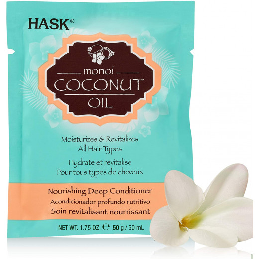 Hask Coconut Oil Nourishing Deep Conditioner, 50 Gr