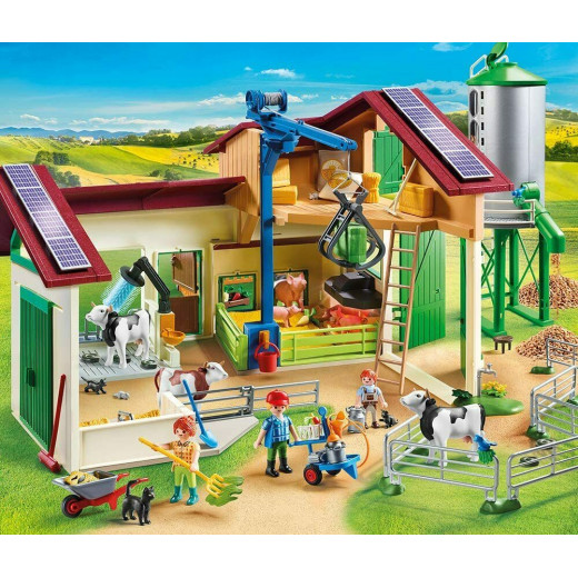 Playmobil  Large Farm With Animals, Country New Play Set