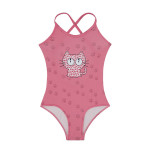 Slipstop Girls Swimsuit, Chili Design