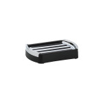 Kela Soap Dish, Marta Design, Black Color