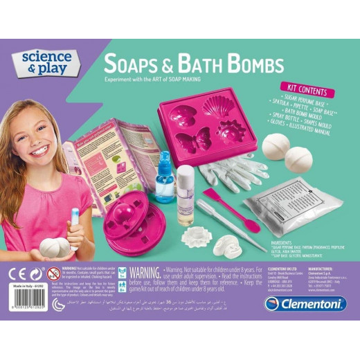 Clementoni Science & Play Soap And Bath Bombs