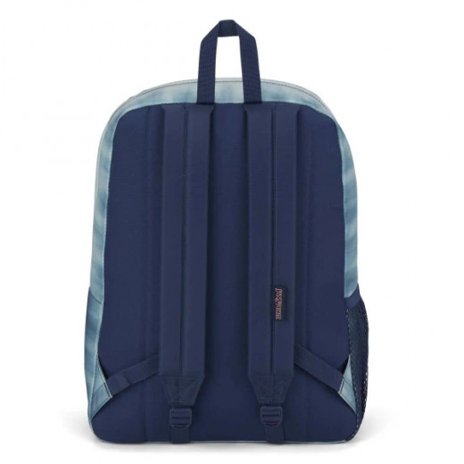 Jansport Flex Pack Backpack, Ombre, Dark Blue And Off White Color