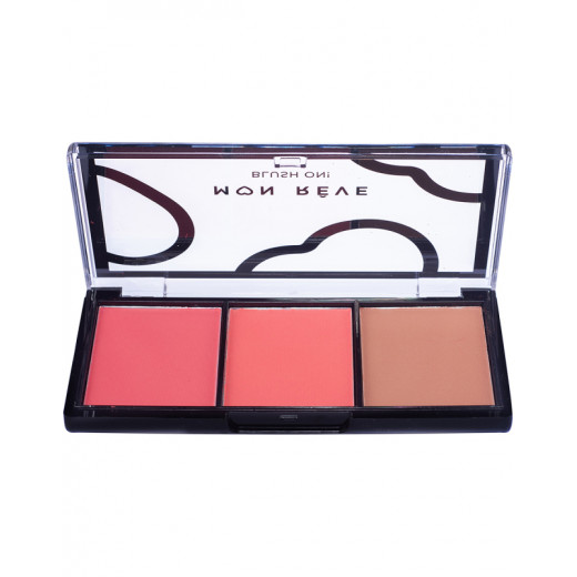 Mon Reve Blusher Triple, Peach Color, Number 01