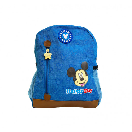 Amigo Happy Day Mickey Lunch Box, Blue Color, 25 Cm