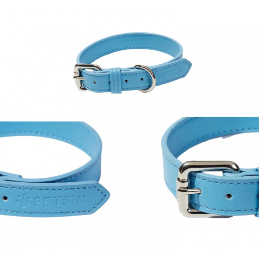 Petsin Pet Collar, Blue Color, Large Size