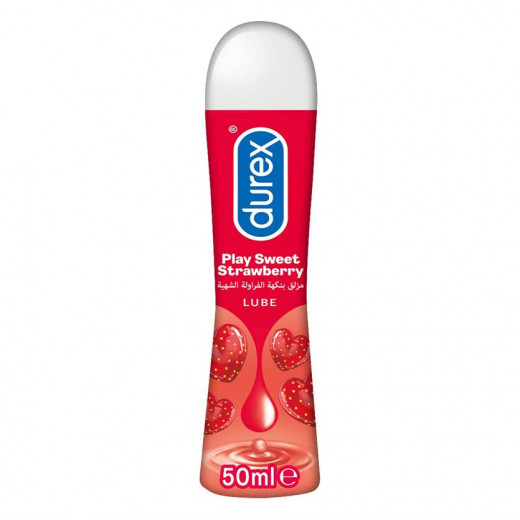 Durex Play Sweet Strawberry Lube Gel, 50 Ml