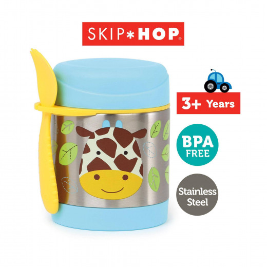 Skip Hop Zoo Insulated Food Jar - زرافة