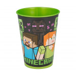 Stor Plastic Cup, Minecraft Design, 260 Ml