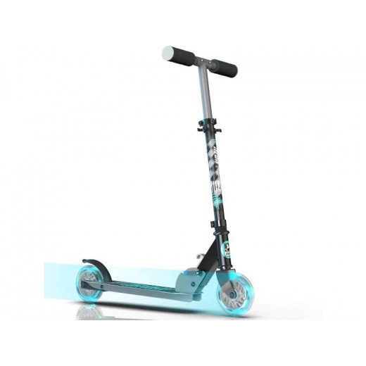 Yvolution Scooter, 2 LED Wheels, Neon Apex Grey Color