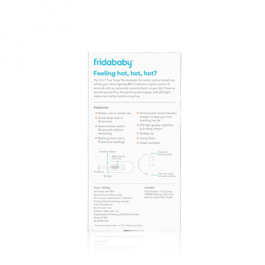 FridaBaby 3 in 1 True Temp Thermometer