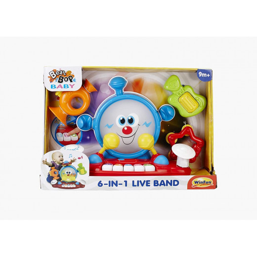 Winfun 6-In-1 Live Band Toy For Kids