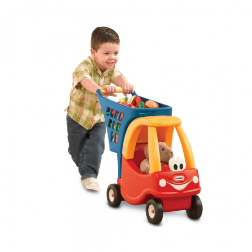 عربة تسوق للأطفال, باللون الاحمر من ليتل تايكس