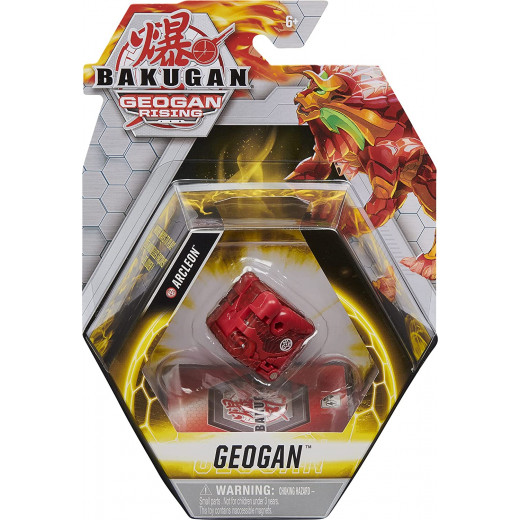 Bakugan Deka Geogan Red Color, 1 Piece