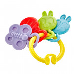 Babyjem Teether Rattle Toy, Yellow Color