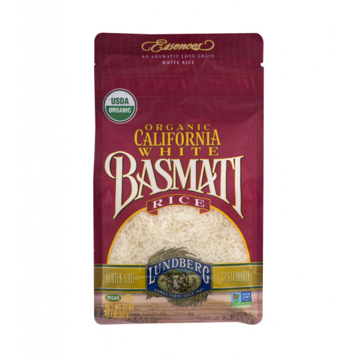 Lundberg Organic California White Basmati Rice, 907 Gram