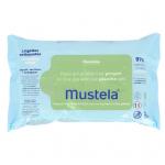 Mustela Baby Cleansing Wipes with Natural Avocado - For Face, Body & Diaper Area - Made with Compostable & Plastic Free Fibers - 60 units