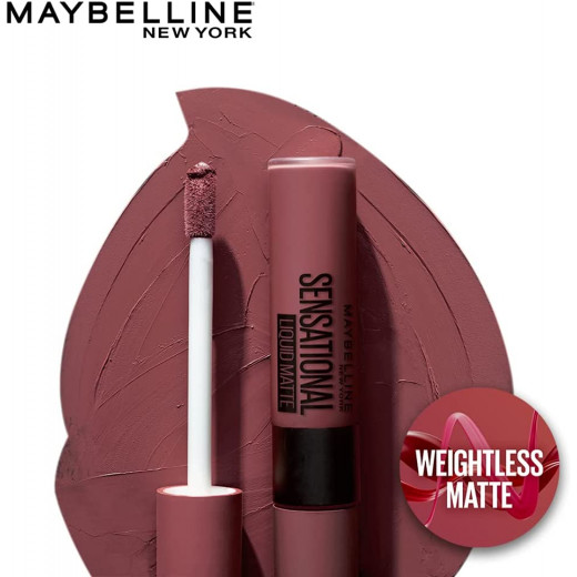 Maybelline New York Matte Finish Liquid Lipstick, Number NU07 ,7 Ml