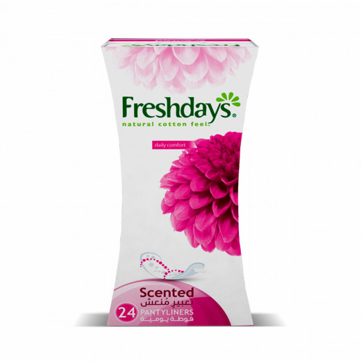 Freshdays Pantyliners Normal Scented, 24 Pads