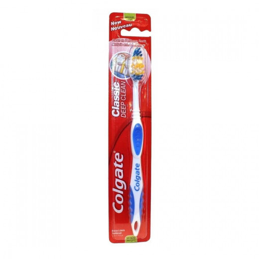 Colgate Classic Deep Clean Full Head Toothbrush Medium, Assorted