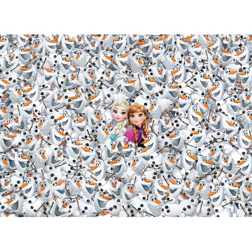 لعبة الأحجية مجموعة البازل المستحيل, ديزني فروزن, 1000 قطعة من كليمنتوني