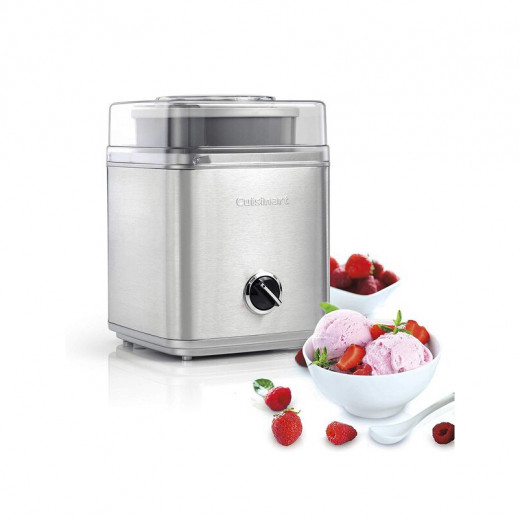 Cuisinart Deluxe Frozen Yogurt & Ice Cream & Sorbet Machine, 25 Watts