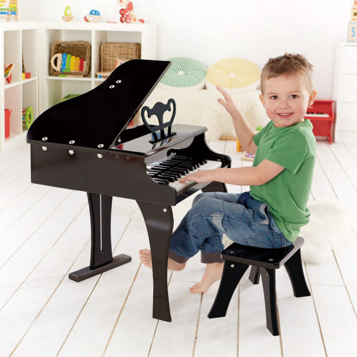 Hape Happy Grand Piano, Black Color