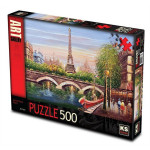 Ks Games Puzzle, Seine River Paris Design, 500 Pieces