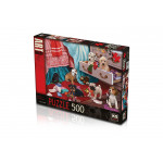 Ks Games Puzzle, Puppies In The Bedroom Design, 500 Pieces