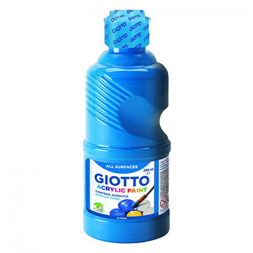 Giotto Acrilic, Blue Color, 500 Ml