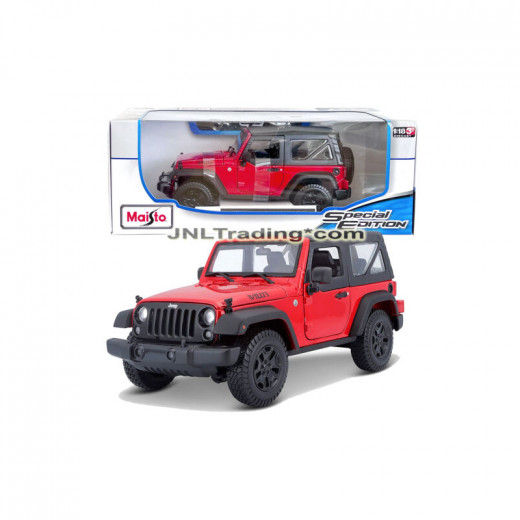 Maisto 2014 Jeep Wrangler, Red Color