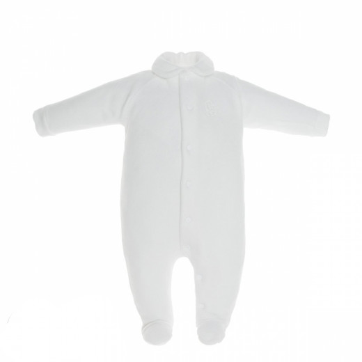 Cambrass Baby Bodysuit, White Color